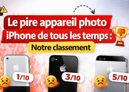 Le pire appareil photo iPhone de tous les temps : Notre classement