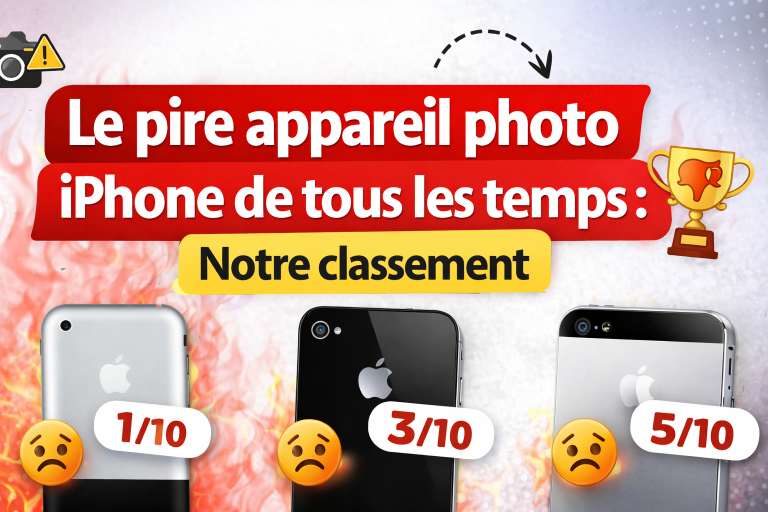 Le pire appareil photo iPhone de tous les temps : Notre classement